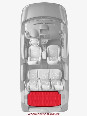 ЭВА коврики «Queen Lux» багажник для FIAT Coupe